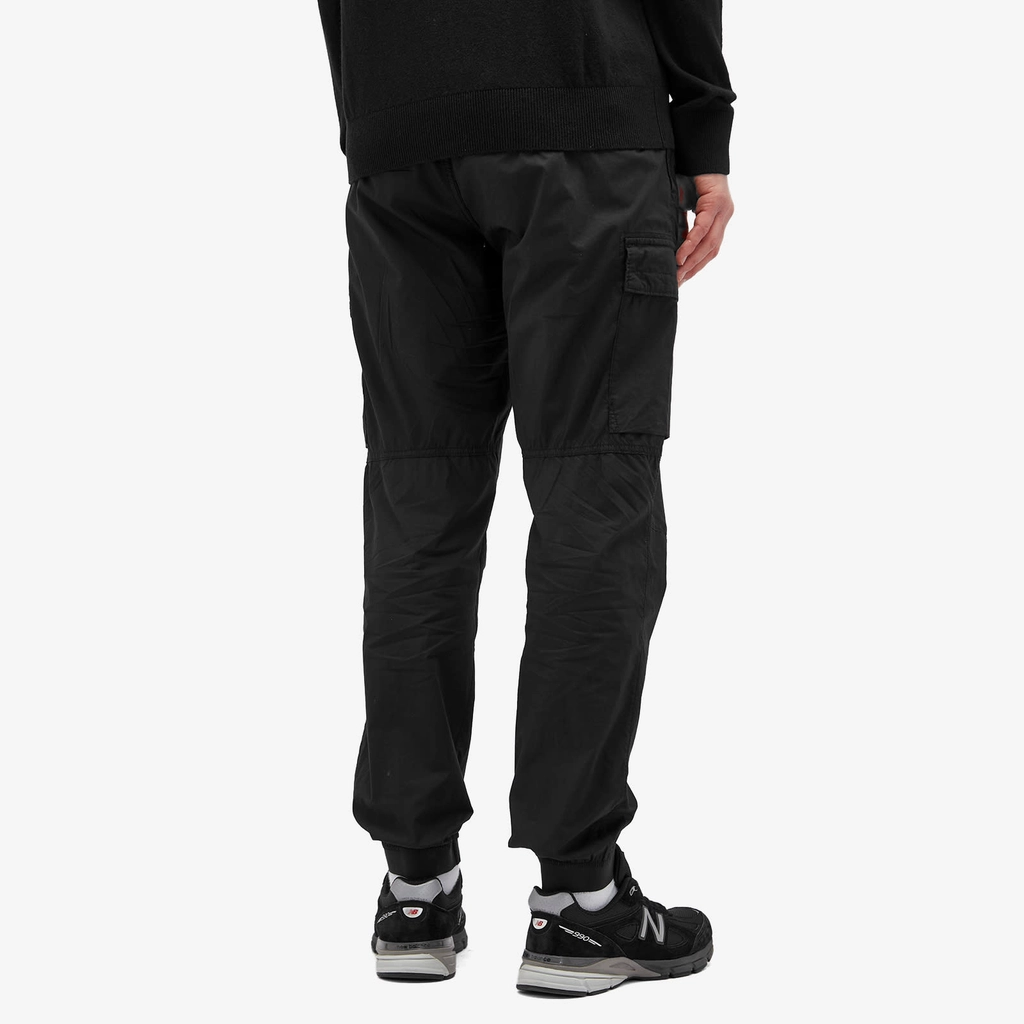 Stone Island Men's Tela Paracadute Cargo Pants Black